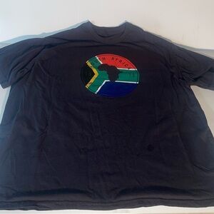 Vintage 90s Billabong Black South Africa T-Shirt Men's Size 3XL